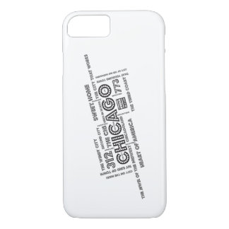 Coque Case-Mate iPhone Nuage de mot de Chicago