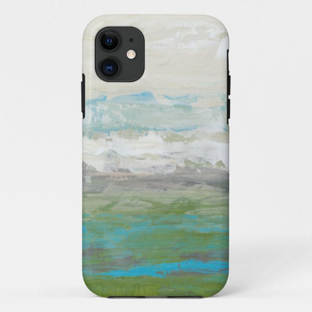 Coques Case-Mate iPhone Nuages blancs donnant sur le beau paysage (Dos)