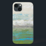 iPhone 13 Coque Nuages Blancs Surplombant Un Beau Paysage<br><div class="desc">Jennifer Goldberger a peint ce magnifique paysage. Des nuages blancs surplombent un lac bleu extraordinaire entouré d'une magnifique pelouse verte. Les couleurs sont vives et les détails impeccables. Achetez votre impression maintenant !</div>