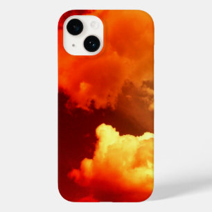 COQUE Case-Mate iPhone NUAGES DANS LE CIEL ROUGE
