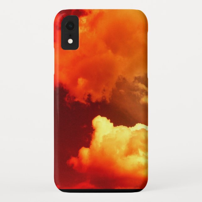 COQUES Case-Mate iPhone NUAGES DANS LE CIEL ROUGE (Dos)