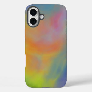 Coque Pour iPhone 16 Plus Nuages de Tourbillon Colorés