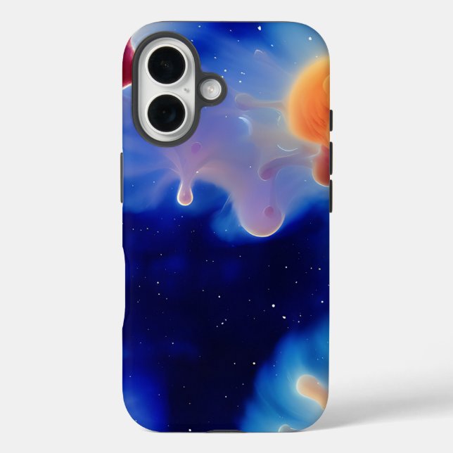 Coques Case-Mate iPhone nuages d'étoiles dans l'espace (Verso)