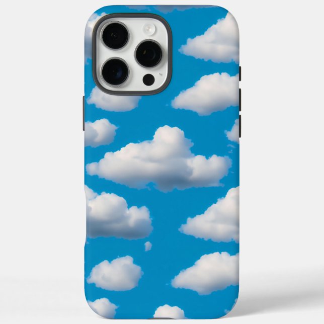 Coques Case-Mate iPhone Nuages ​​duveteux (Verso)