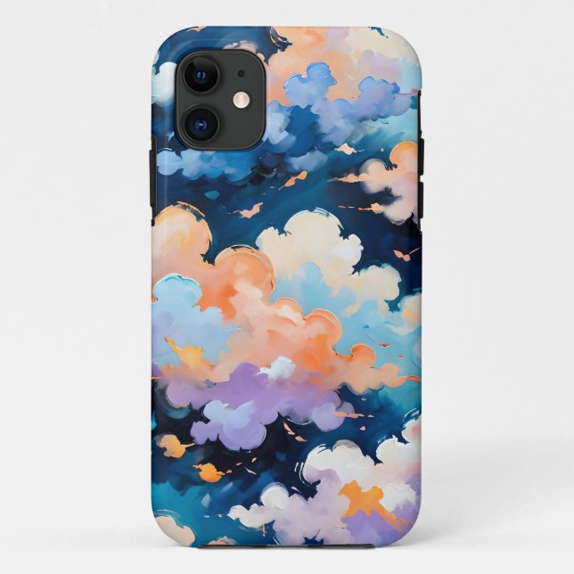 Coques Case-Mate iPhone Nuages en mouvement (Dos)