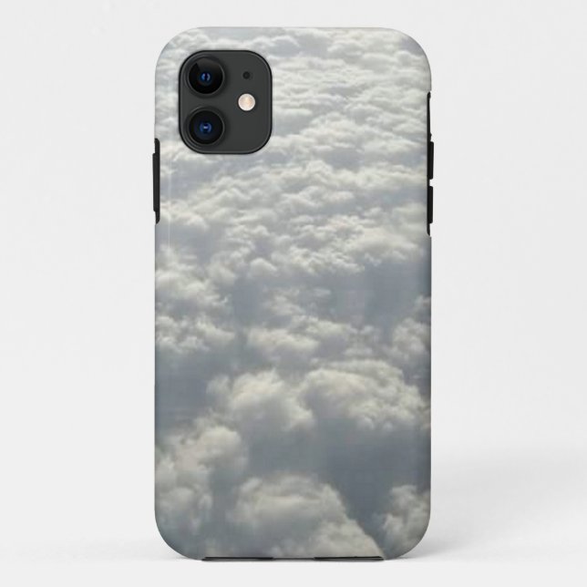 COQUES Case-Mate iPhone NUAGES FLUFFY BLANCS (Dos)