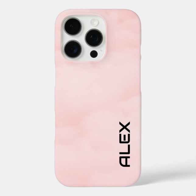Coques Case-Mate iPhone Nuages Roses Douces - Texture Ciel Dreamy (Verso)