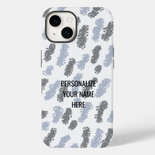 Coque Case-Mate iPhone Nuances modernes de gris Design abstrait