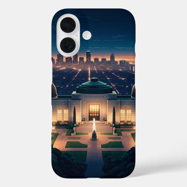 Coques Case-Mate iPhone Nuit à Los Angeles (Verso)