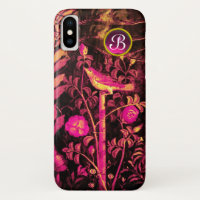 NUIT AVEC MONOGRAMME ROSE, Rose Black Jaune
