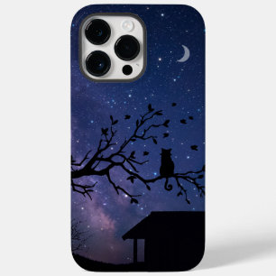 Coque Case-Mate iPhone Nuit d'illustration bleue