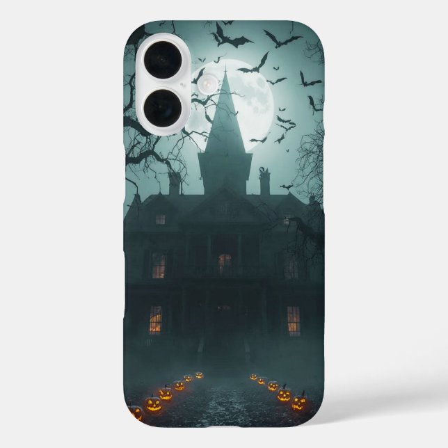 Coques Case-Mate iPhone Nuit éffrayante avec Jack-o'Lanterns (Verso)