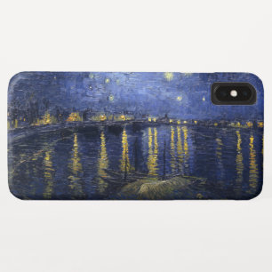 Coque Pour iPhone XS Max Nuit étoilée au-dessus du Rhône