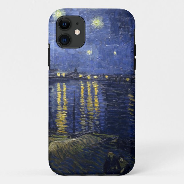Coques Case-Mate iPhone Nuit étoilée au-dessus du Rhône par Van Gogh (Dos)