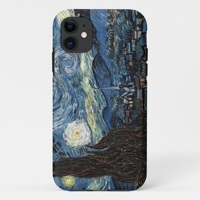 Coques Case-Mate iPhone Nuit étoilée de Vincent Van Gogh (Dos)
