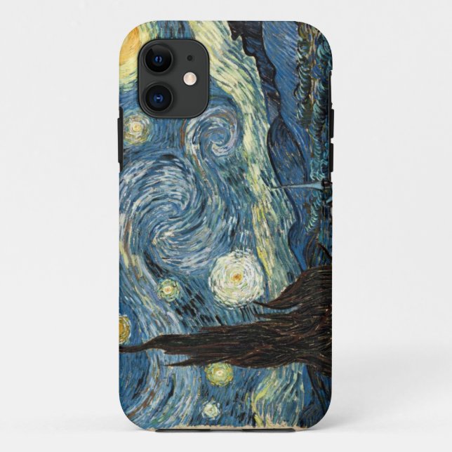 Coques Case-Mate iPhone Nuit étoilée par Van Gogh (Dos)