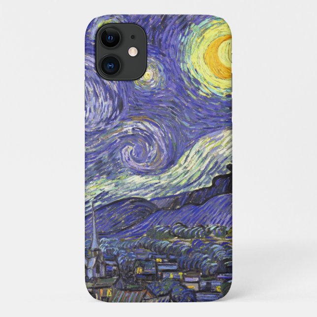 Coques Case-Mate iPhone Nuit étoilée par Vincent van Gogh (Dos)