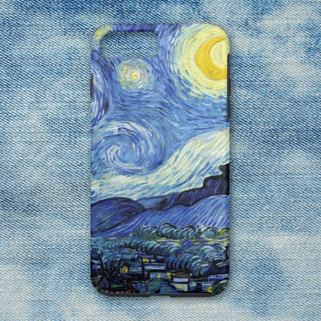 Coques Case-Mate iPhone Nuit étoilée par Vincent van Gogh (Créateur téléchargé)