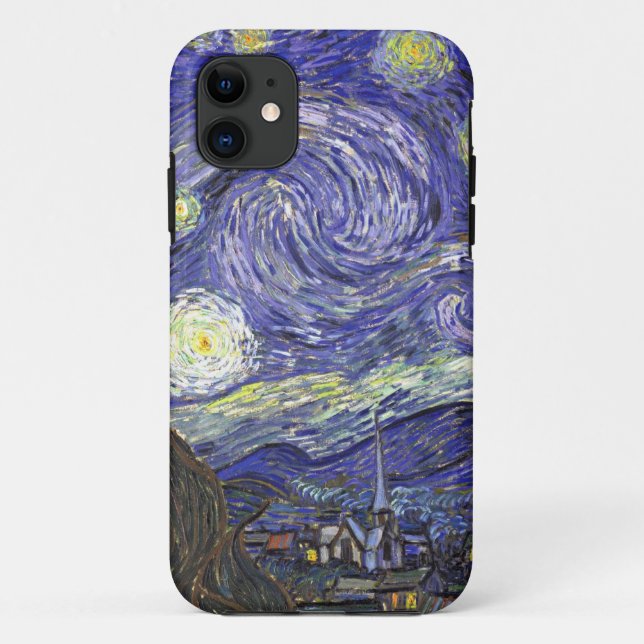 Coques Case-Mate iPhone Nuit étoilée par Vincent van Gogh (Dos)