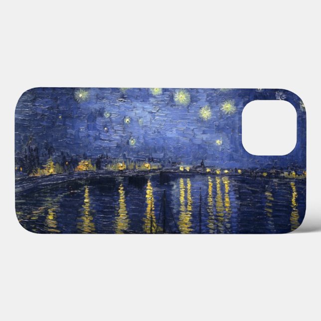 Coques Case-Mate iPhone Nuit étoilée sur le Rhône (Verso (horizontal))