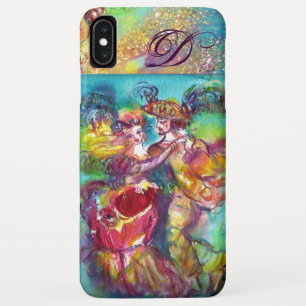 COQUE Case-Mate iPhone NUIT MASQUÉRADE / MONOGRAMME DE DANSE CARNAVALE