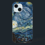Coque Pour iPhone 15 Nuit Van Gogh Starry<br><div class="desc">Vincent Van Gogh Starry nuit artwork vintage sur les coques électroniques pour vos gadgets - produits vintages de Zazilicious</div>
