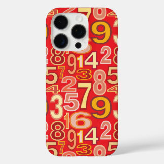 Coque iPhone 16 Pro Number pattern