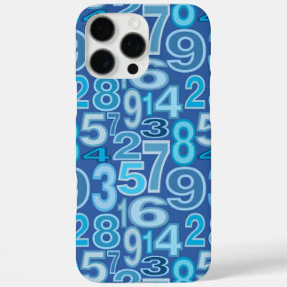 Coque iPhone 16 Pro Max Number pattern
