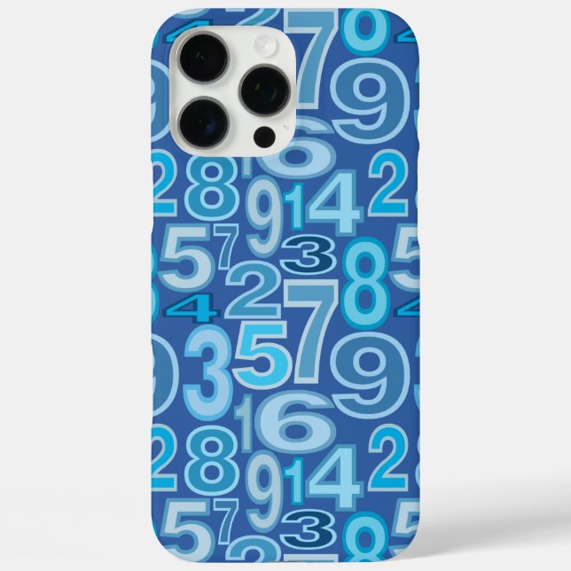 Coques Case-Mate iPhone Number pattern (Verso)