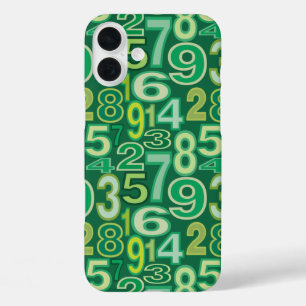 Coque Pour iPhone 16 Plus Number pattern