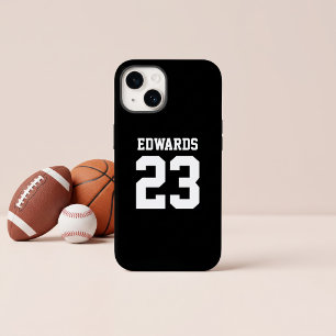 Coque Case-Mate iPhone Numéro de sport personnalisé avec nom