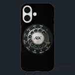 Coque Pour iPhone 16 Numéro de téléphone du Rotary<br><div class="desc">Photo d'un cadran rotatif noir. Copyright 2014 par Margaret E. Cmelik.</div>