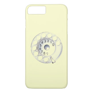 Coque iPhone 8 Plus/7 Plus Numéro de téléphone rétro