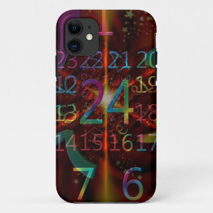Coque Case-Mate iPhone Numéros psychadéliques motif, design fascinant