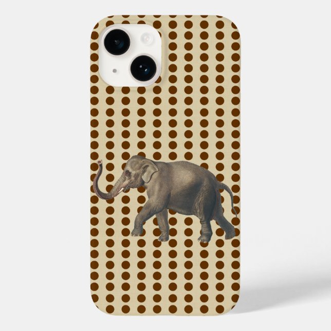 Coques Case-Mate iPhone Nutmeg Spice Moods Doses avec éléphant (Verso)