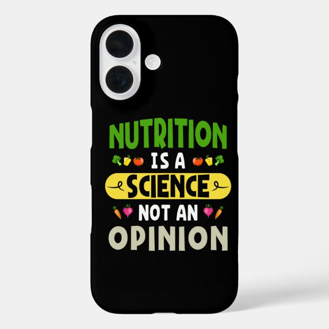 Coques Case-Mate iPhone Nutrition Is A Science Not An Opinion Nutritionist (Verso)
