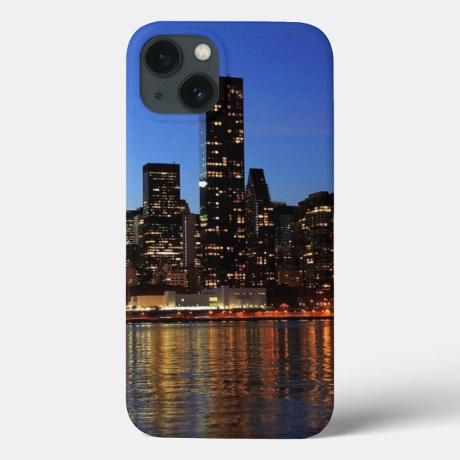Coques Case-Mate iPhone NYC New York City Manhattan Nuit (Verso)