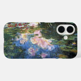 Coque Pour iPhone 16 Nymphéas par Claude Monet, Art de jardin vintage