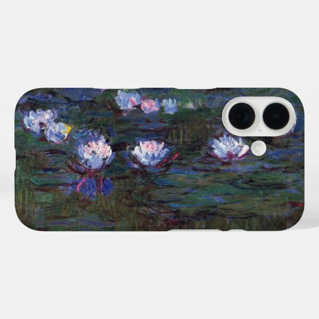 Coques Case-Mate iPhone Nymphéas par Claude Monet, Beaux-Arts Anciens (Verso (horizontal))
