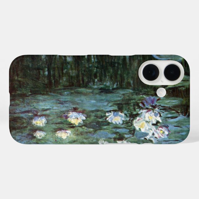 Coques Case-Mate iPhone Nymphéas par Claude Monet, Beaux-Arts Anciens (Verso (horizontal))