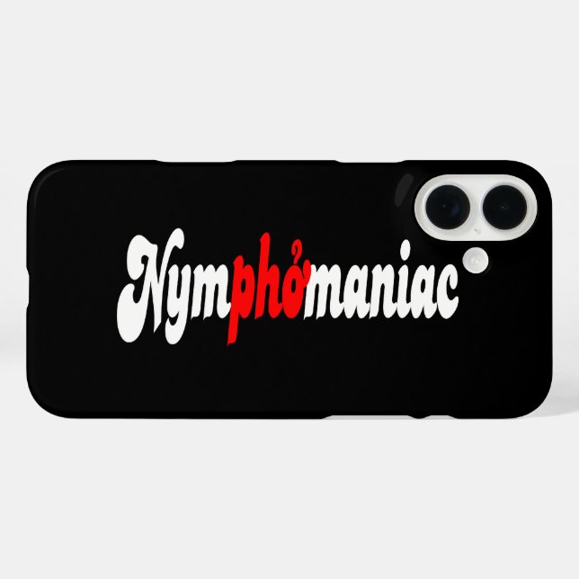 Coques Case-Mate iPhone Nymphomane (Verso (horizontal))