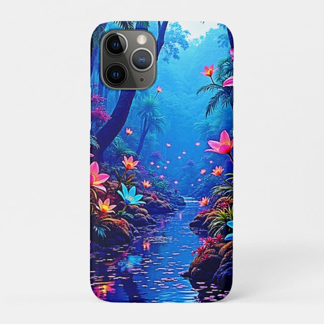 Coques Case-Mate iPhone Oasis de la jungle éthérée (Dos)