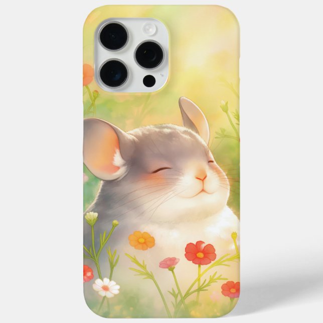 Coques Case-Mate iPhone Oasis Floral de Chinchilla (Verso)