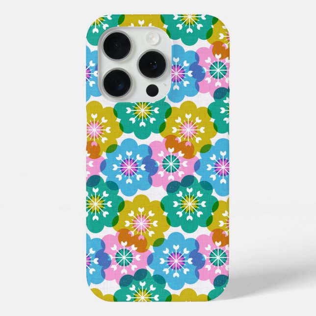 Coques Case-Mate iPhone Oasis printanière - blanc (Verso)