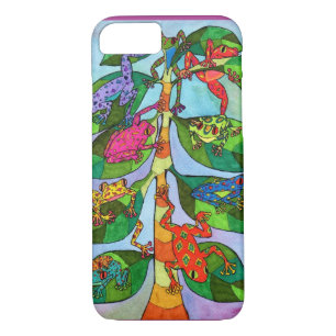 Coque iPhone 8/7 Oaxacan Frog Tree of Life