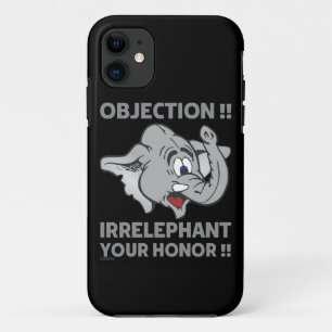 Case-Mate iPhone CASE OBJECTION ! IRRELEPHANT VOTRE HONNEUR !