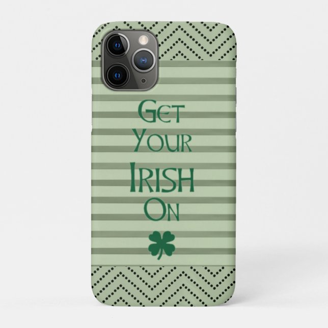 Coques Case-Mate iPhone Obtenir votre dossier téléphonique en irlandais (Dos)