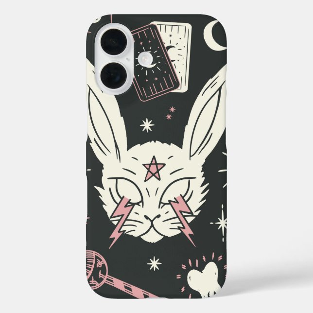 Coques Case-Mate iPhone Occulte Bunny Power Éffrayant (Verso)
