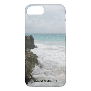 Etui iPhone Case-Mate Océan Bleu avec vagues de mousse paysage marin Per