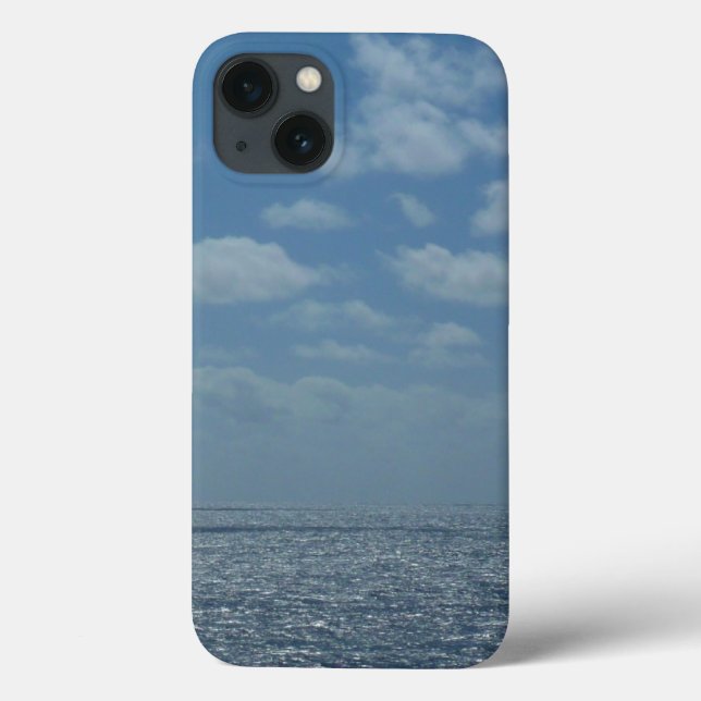 Coques Case-Mate iPhone Océan bleu de la mer des Caraïbes (Verso)